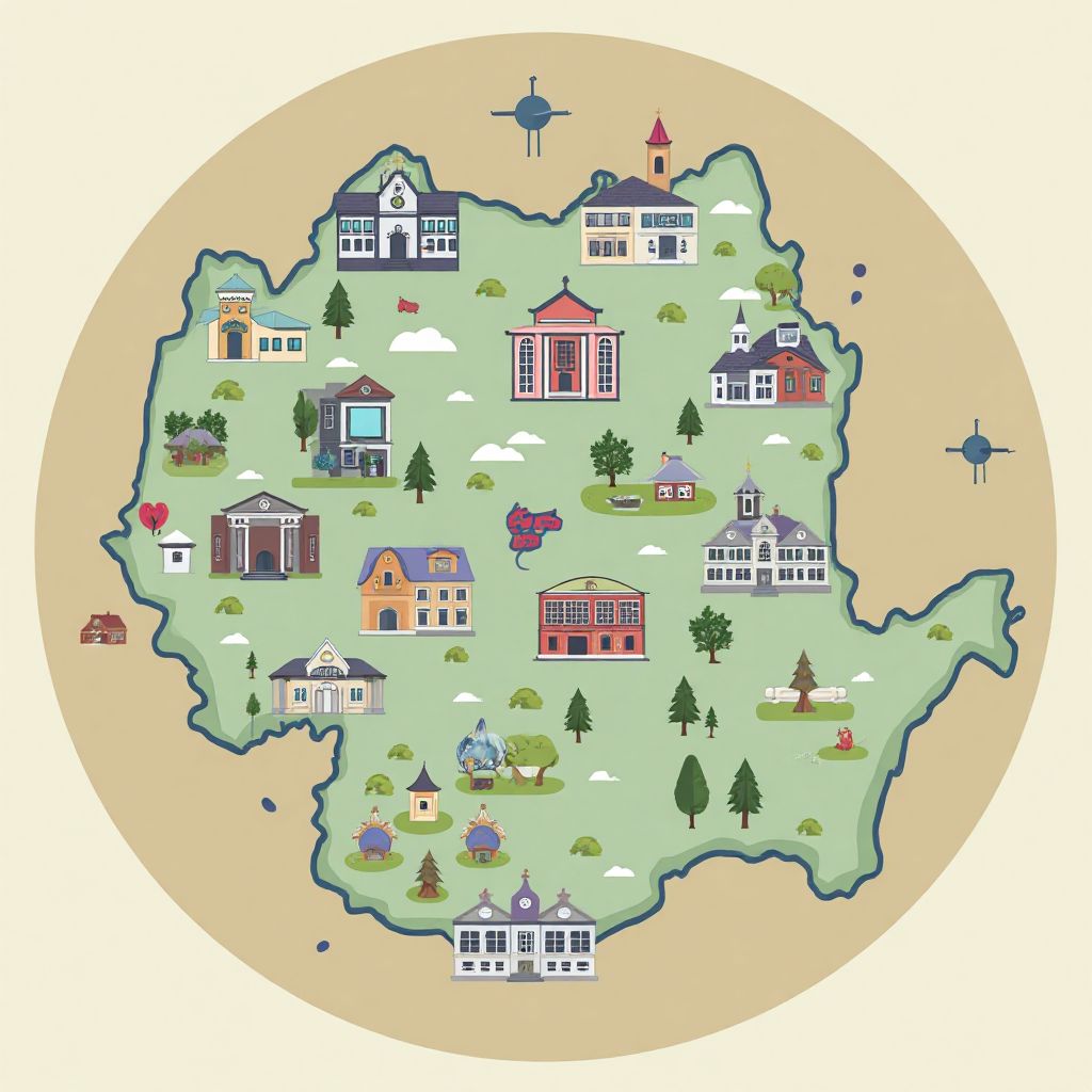 Iconiță reprezentând acoperire națională